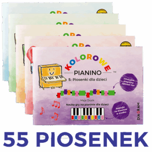 Kolorowe Pianino 55 piosenek