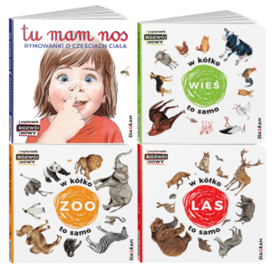 Pakiet 4 książek: Wspieram rozwój mowy
