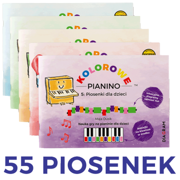 Kolorowe Pianino 55 piosenek